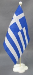 Beispiel von Tischfahne 15 x 22,5 cm Griechenland